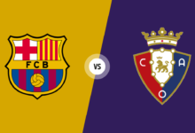 Barcelona vs Osasuna at Spotify Camp Nou in LaLiga